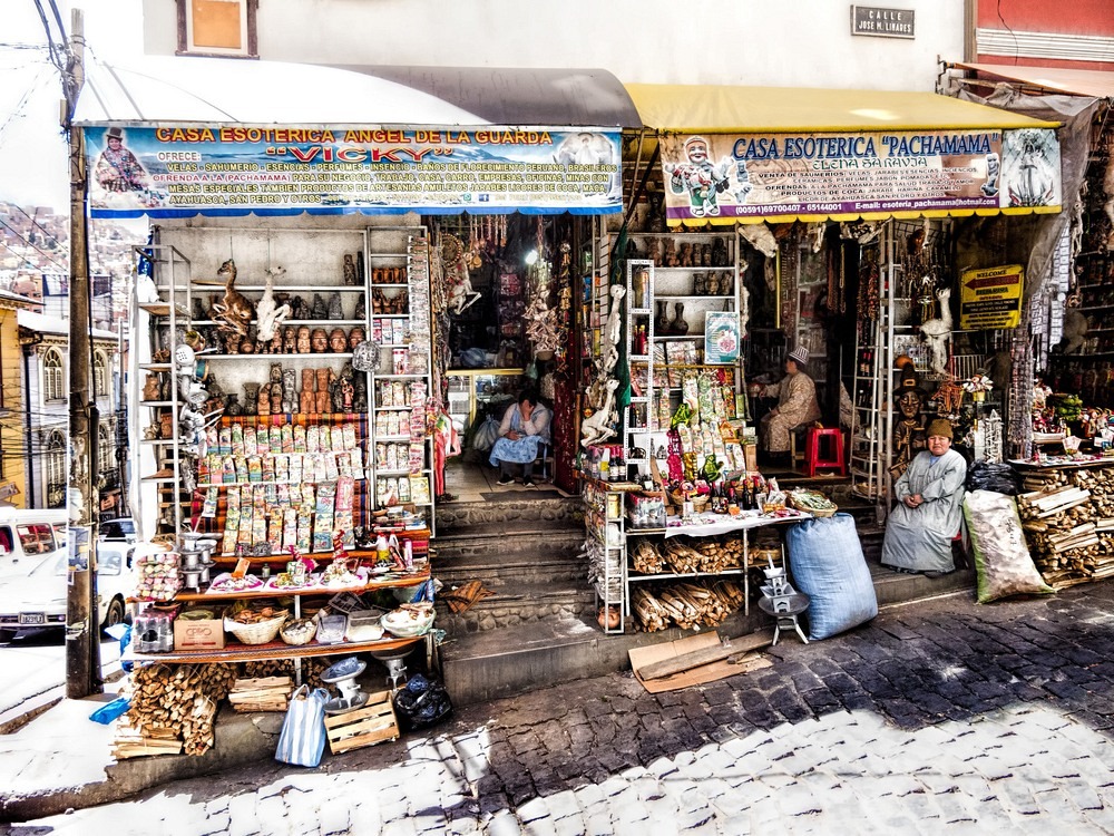 O Mercado das Bruxas de La Paz, Bolívia