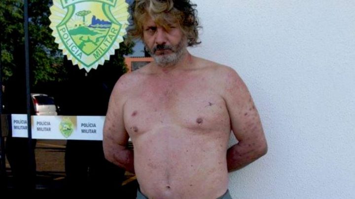 Após crimes: Psicopata brasileiro se escondeu na mata durante 03 anos