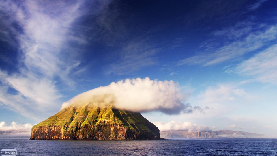 Lítla Dímun: a ilha que tem sua própria nuvem