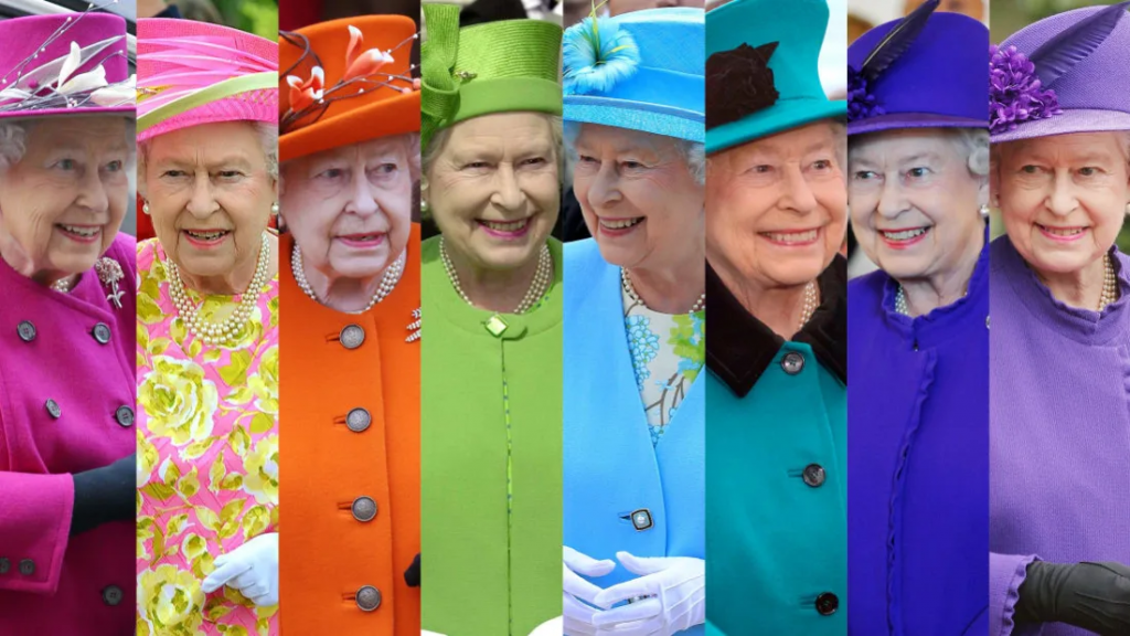Por que a Rainha Elizabeth II usa roupas coloridas