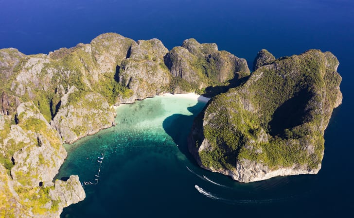 15 das praias mais populares do mundo vistas de cima
