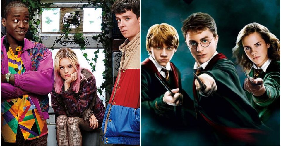 Personagens de Sex Education e seus homólogos de Harry Potter