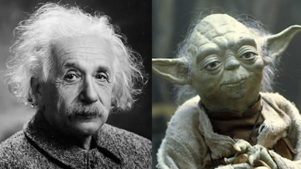 Como Einstein influenciou a aparência de Yoda