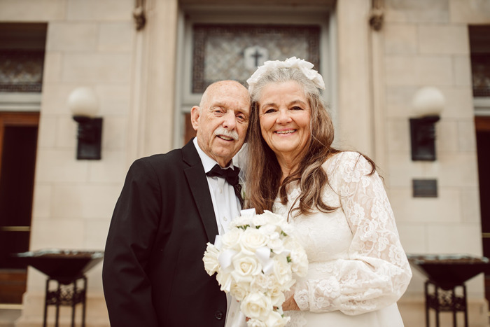 Casal recriou fotos casamento depois de 30 anos