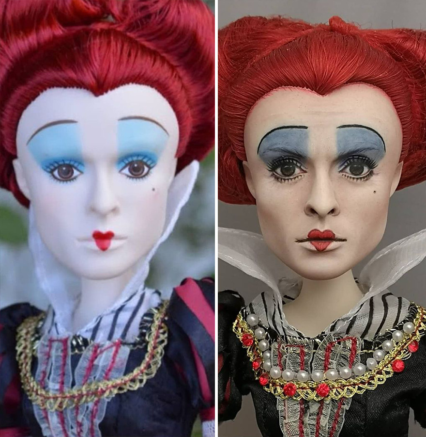 +30 fotos: Artista redesenha bonecos de uma maneira realista