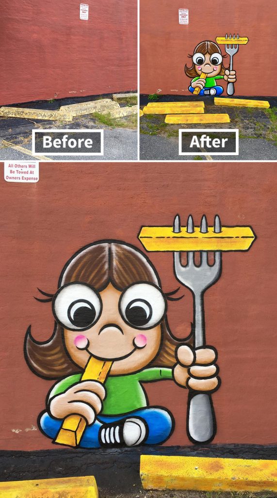 Artista de rua genial está fazendo cidades voltarem à vida
