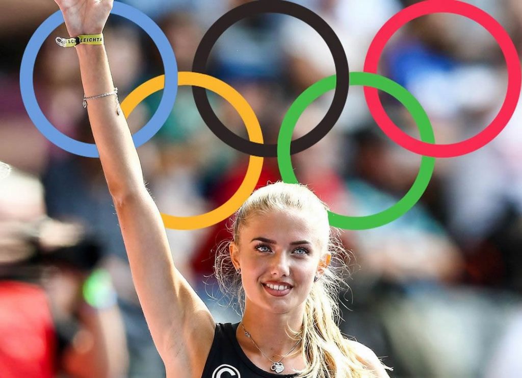 A atleta mais linda de todas as Olímpiadas?