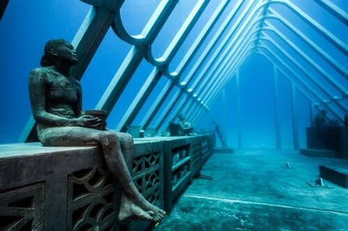 O incrível Museu de Arte Subaquática na Grande Barreira de Corais da Austrália
